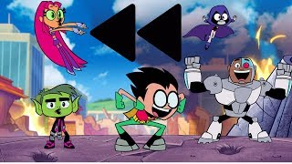 Y Si Ponemos Al Revés  Los Jóvenes Titanes en Acción  Teen Titans Go al revés [upl. by Cadmarr]