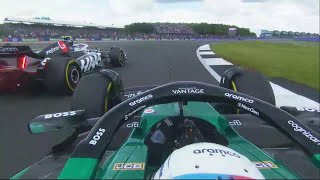 Hulkenberg pulls the best overtake of the race while casually talking to his engineer on damp track [upl. by Abell]