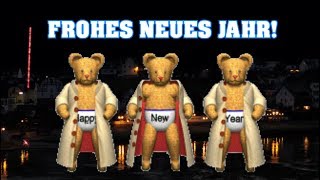 Lustiger Silvester Gruß 🍸 Guten Rutsch ins Neue JahrHappy New Year WhatsApp Video kostenlos 2018 [upl. by Osman]