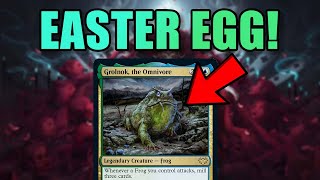 Easter Egg In The Art  Grolnok the Omnivore  Innistrad Crimson Vow  MTG Shorts [upl. by Willey298]