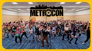 KPop Random Dance Game  MetroCon 2024 [upl. by Chiou]