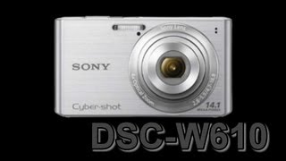 Sony DSCW610 digital camera [upl. by Irrek]