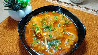 Authentic Recipe of Mutton paya  Goat trotters curry  Recipe by Maryam Umer [upl. by Spragens]