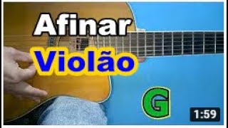 Afinador de Violão Violão Mandrião [upl. by Wells150]