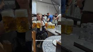 Und weida gehts am Gäubodenvolksfest 🍻 bavarianbeerworldwidebierlehrerbiermaßschankkellner [upl. by Lewie]