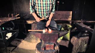 forging a pair of farrierstyle tongs [upl. by Demetri]