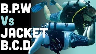 Back Plate Wing BPW Vs JacketStyle BCD A Scuba Gear Showdown [upl. by Ahsekyw]