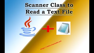 How to use Scanner class to read text file [upl. by Marylin88]