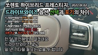 쏘렌토하이브리드 프레스티지 드라이브와이즈 꼭 선택해야하나 [upl. by Kakalina]