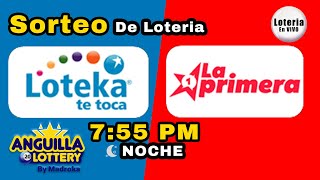 SORTEO  Loteka La Primera y Anguilla lottery en vivo de hoy JUEVES 7 de Noviembre 2024 [upl. by Hemminger]