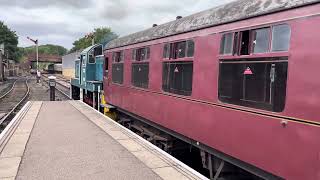 Nene Valley Railway Class 14 Departing wansford to Yarwell my 100th video [upl. by Affer780]