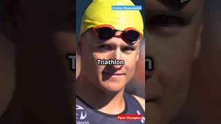 Kristian Blummenfelt The Triathlon Titan shorts paris2024 olympics triathlon [upl. by Leunad]