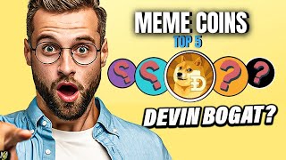 🆘 EXPERIMENT 250 IN 5 MEMECOINS DEVIN MILIONAR SAU PIERD TOT [upl. by Drawets]