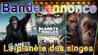 bande annonce la planète des singes 1 2 3 fr [upl. by Lladnor847]