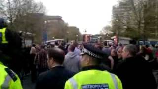 man u vs man city fans fighting at wembley [upl. by Cosme663]