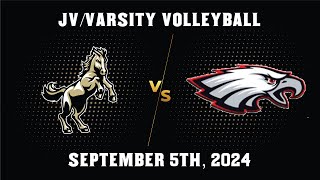 JVVarsity Volleyball vs Frankton [upl. by Ymia]