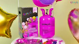 Balloonify Heliumflasche bedienen  Anleitung  how to use  🤩✨Einfach Luftballons mit Helium füllen [upl. by Vaish]