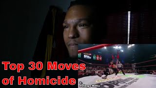 Top 30 Moves of 187 Homicide  Reaction [upl. by Llerrod384]