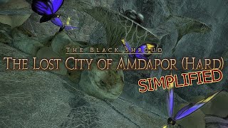 FFXIV Simplified  The Lost City of Amdapor Hard [upl. by Pooi719]