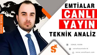 CANLI YAYINSENOL KAAN EMTİALAR amp TEKNİK ANALİZ DEĞERLENDİRMESİ [upl. by Yror76]