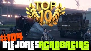 GTA V  TOP 10 Las mejores acrobacias de la semana 104  OMG [upl. by Iphigeniah]