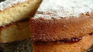 Victoria sponge cake recipe [upl. by Krilov]