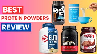 Top 5 Best Protein Powders Review in 2024  Best Protein for Muscle Gain amp Weight Loss [upl. by Alauqahs]