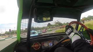 Jnr Minis Heat 1 Onboard 23062024 Grimley Raceway [upl. by Iegres]