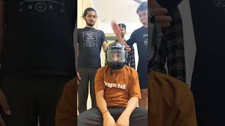 HELMET GAME CHALLENGE ytshortsshortsviralvideochallengestrendingshorts funnycomedy [upl. by Penrose]