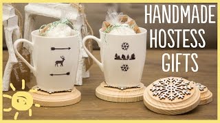 DIY  Sharpie Mugs and Easy Hostess Gifts [upl. by Anerrol]