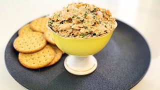 I MADE FASTEST SALMON APPETIZER Salmon Pate in 10 minutes [upl. by Adigun]