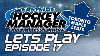 Episode 17  Habs game LIVE  Eastside Hockey ManagerEarly Access 2015 Lets Play [upl. by Lodi]