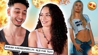 Emrah Karaduman  Cevapsiz Cinlama Ft Aleyna Tilki  TURKISH REACTION  Jay amp Rengin [upl. by Ellirpa]