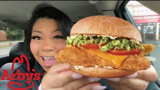 ARBY’S FISH SANDWICH • is Arby’s good [upl. by Tnerual]