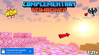 Complementary Reimagined Shader Minecraft PE 121 🔱  Shader Minecraft PE 121   Render Dragon [upl. by Tammie]