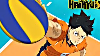 Kageyama All Serves S4  Karasuno VS Inarizaki  Haikyuu To The TOP S2 [upl. by Sosna561]