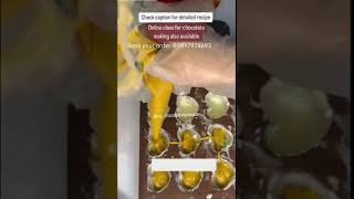 Learn To Make Center Filled Chocolates For full recipe check description [upl. by Peria]