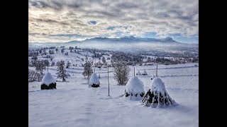 Iarna in Maramures  Maramures During Winter [upl. by Akirdnahs]