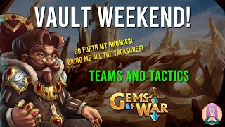 Gems of War VAULT Weekend Teams and Tactics for October 27 2023 [upl. by Mokas]