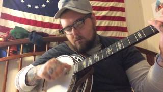 Greenback Dollar clawhammer banjo [upl. by Ahseele]