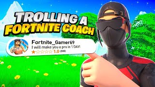 I went undercover with a  fortnite coach [upl. by Andrea]