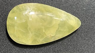 Cutting and polishing Prehnite￼ [upl. by Chaiken]