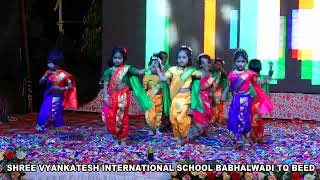 Pinga Bollywood Dance Song Performance by Shree Venkatesh International School amp JrCollege students [upl. by Saibot]