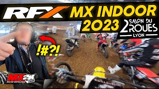 RFX Indoor Race 2023  Motocross Cafouillage amp Honda Mugen [upl. by Samaj]