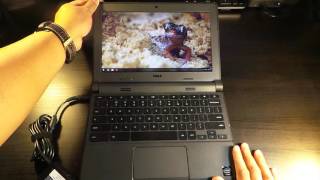 Dell Chromebook 11 4GB RAM Unboxing  uniquely rugged [upl. by Aninat]