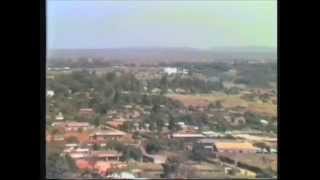 1990 Congo Lubumbashi Vue du Haut du Building du Carrefour Une des Entrées de la Ville [upl. by Feilak106]