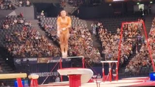 Coline Devillard FRA  Vault Qualifications  Paris World Cup 2023 [upl. by Assirt]