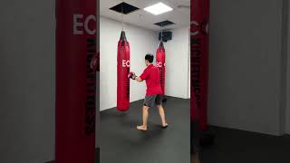 Combo spinning back fist để ae lưu luyện tập mma kickfit ufc mmaclasses [upl. by Jerz]