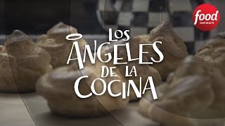 Los Ángeles de la Cocina  Profiteroles  Food Network Latam [upl. by Sllew253]