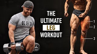 The Ultimate ScienceBased Leg Day For Muscle Growth 2023 [upl. by Annauqaj631]